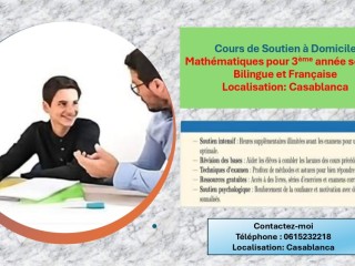 Cours de soutien de Mathématiques