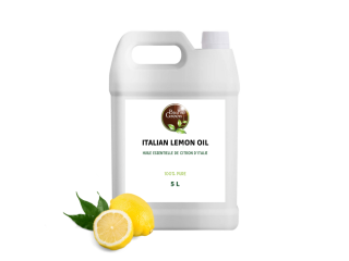 Distribution de gros d'huile essentielle de citron italien