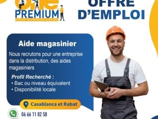 Aide Magasinier
