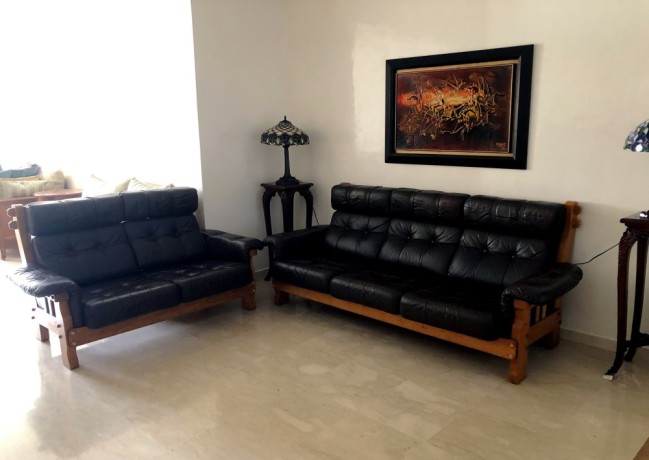 fauteuil-cuir-bois-massif-vintage-big-1