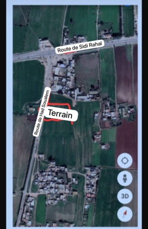 a-vendre-terrain-titre-de-2-600-m2-entre-sidi-rahal-et-had-soualem-maroc-big-0