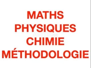 Cours de soutien scolaire en maths et physique à domicile