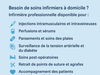Services Infirmiers à Domicile Salé & Rabat