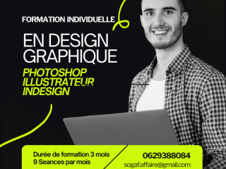 FORMATION INDIVIDUEL EN GRAPHIQUE DESIGN