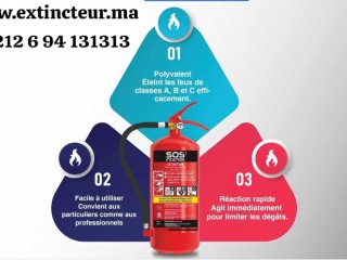 Extincteurs Rabat entretien et vérifcation