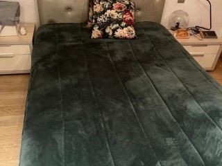 Cadre de lit avec matelas